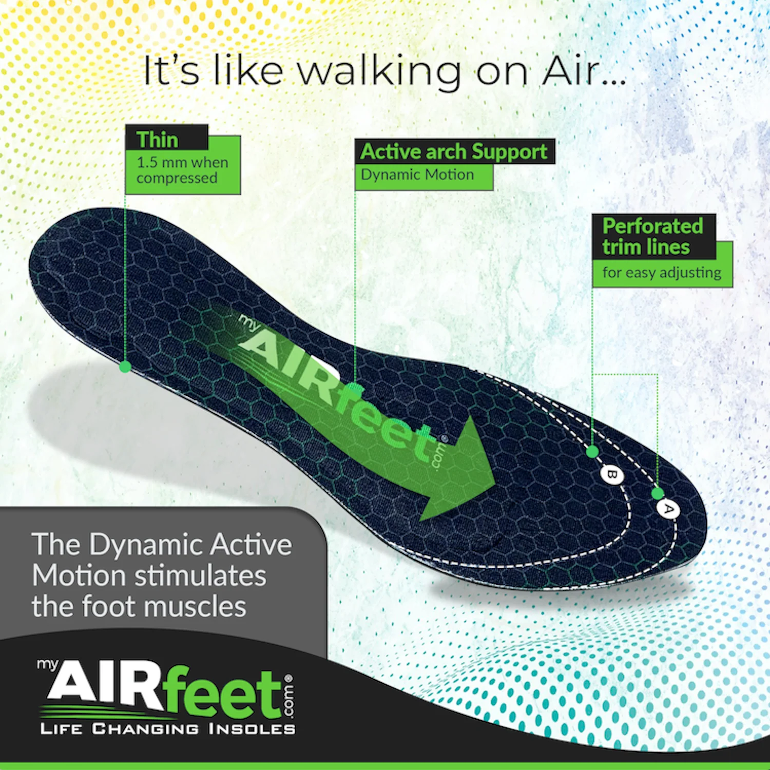 AIRfeet RELIEF O2, 2 Pair Bundle - Image 12
