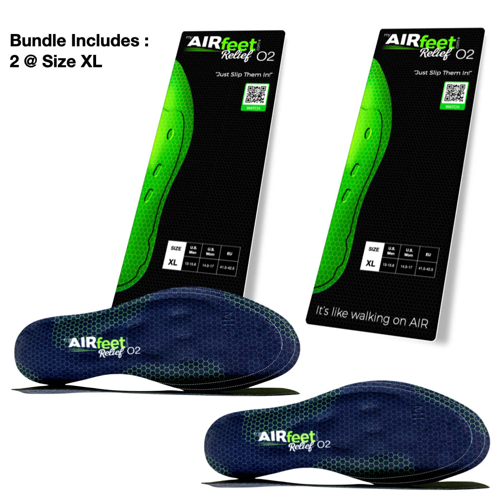 AIRfeet RELIEF O2, 2 Pair Bundle - Image 5