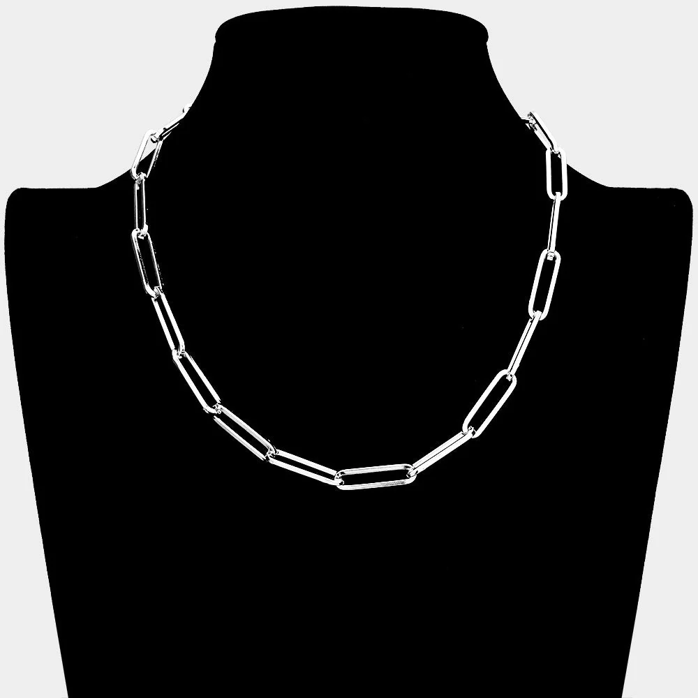 Everyday Link Chain - White Gold - Image 3