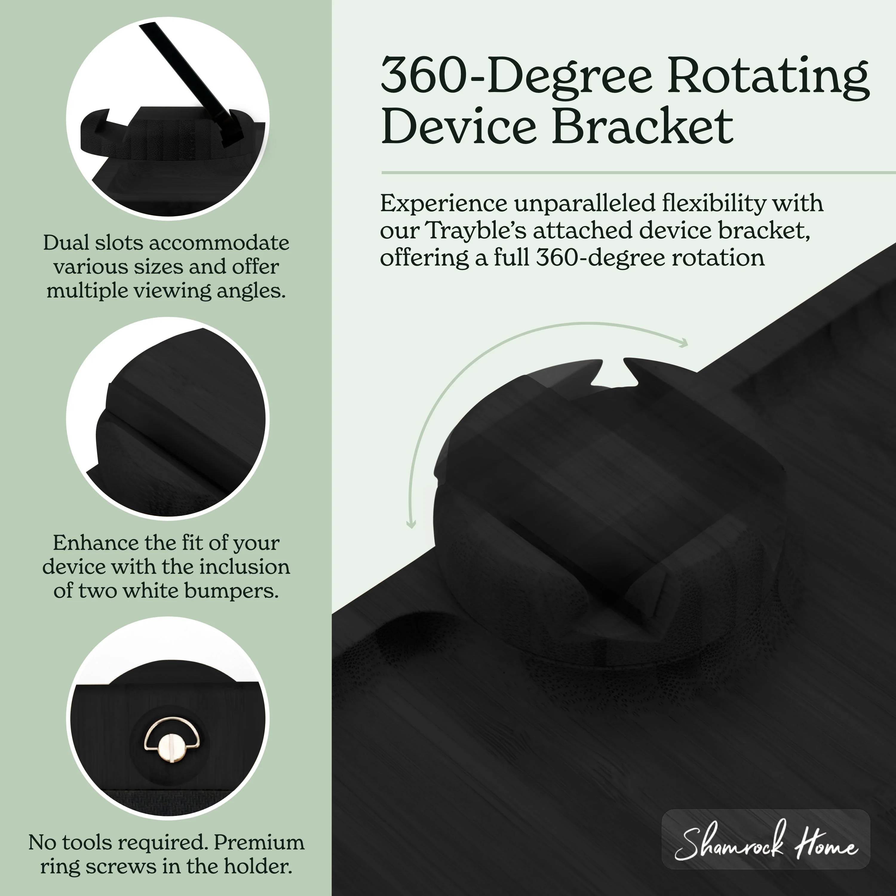 Large Trayble with Device Holder - Image 16