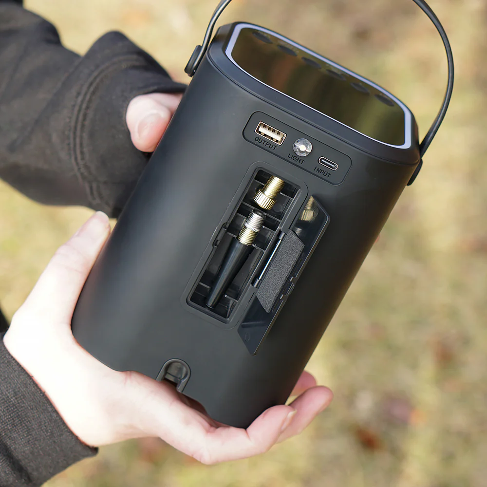 NeverGoFlat - Portable Air Compressor, Power Bank & Flashlight - Image 4