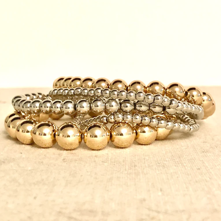 Stretch Beaded Bracelet Set - Image 3
