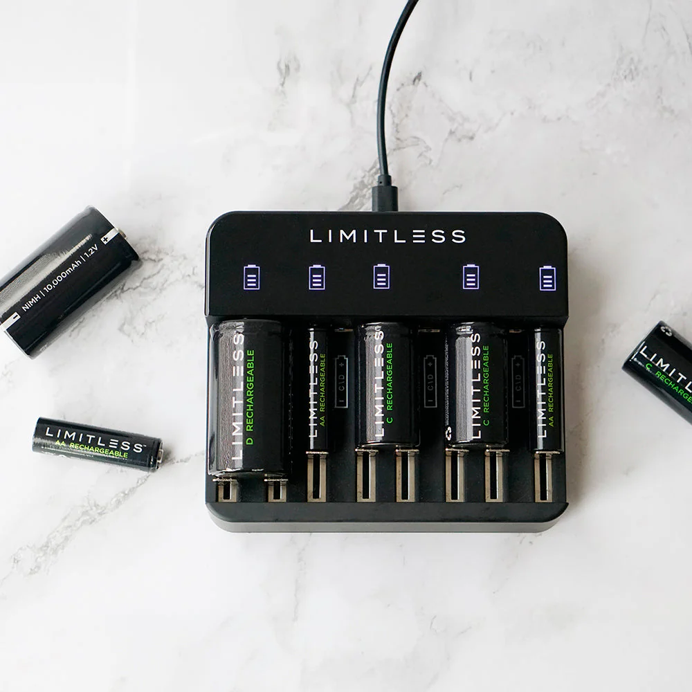 Universal NiMH Battery Charging System With Rechargeable Batteries - Image 6