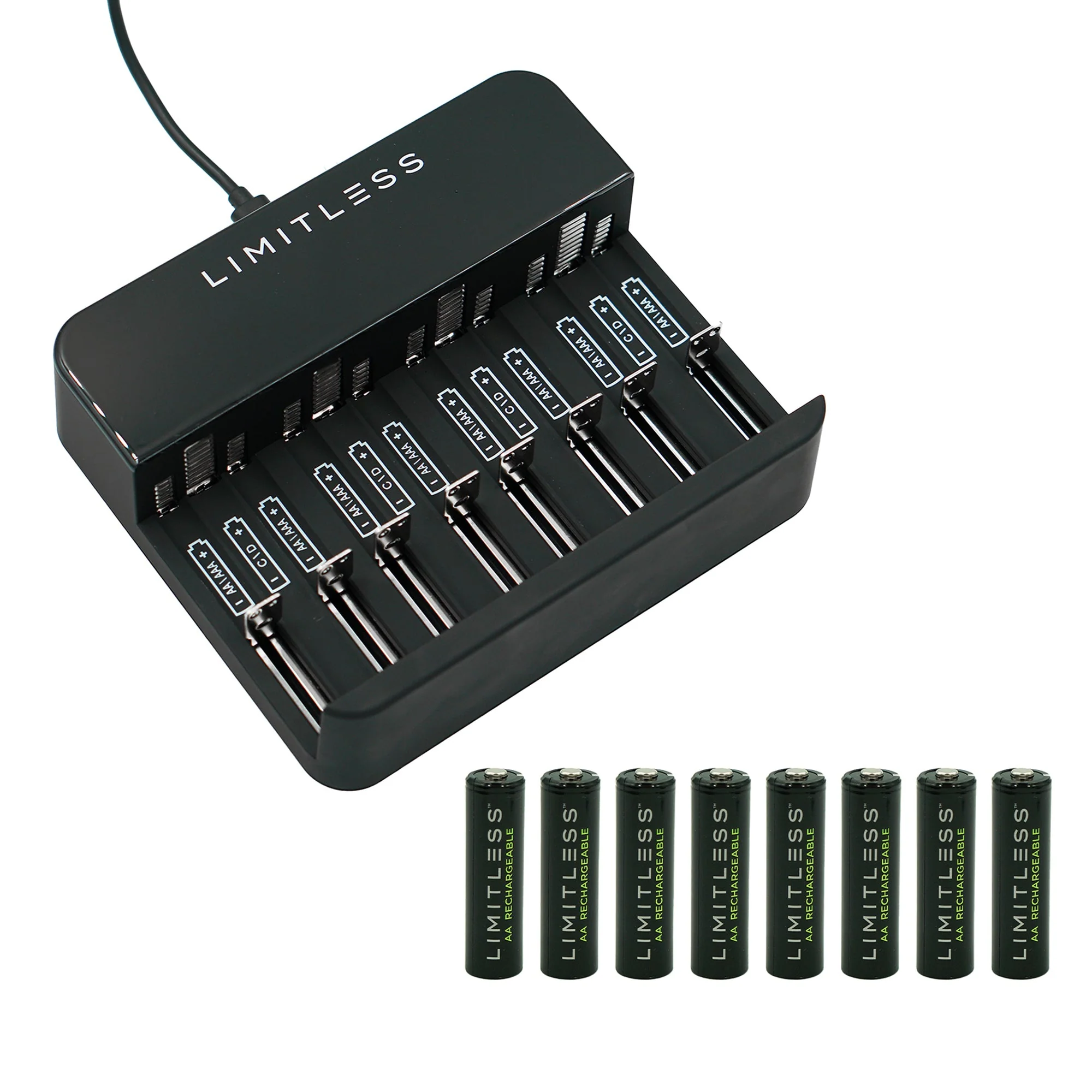Universal NiMH Battery Charging System With Rechargeable Batteries - Image 7
