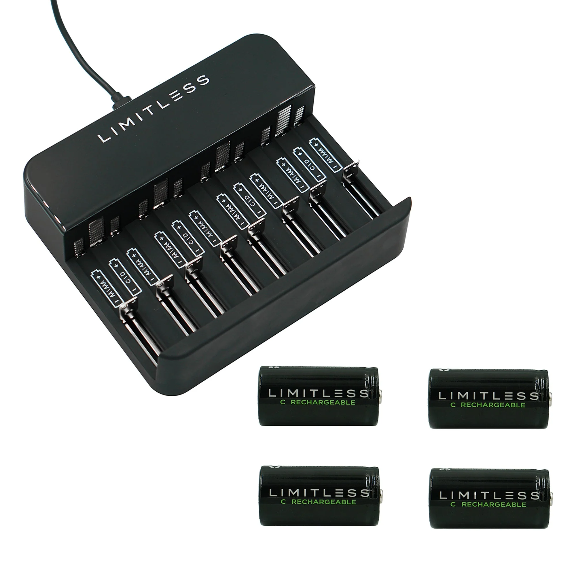 Universal NiMH Battery Charging System With Rechargeable Batteries - Image 8