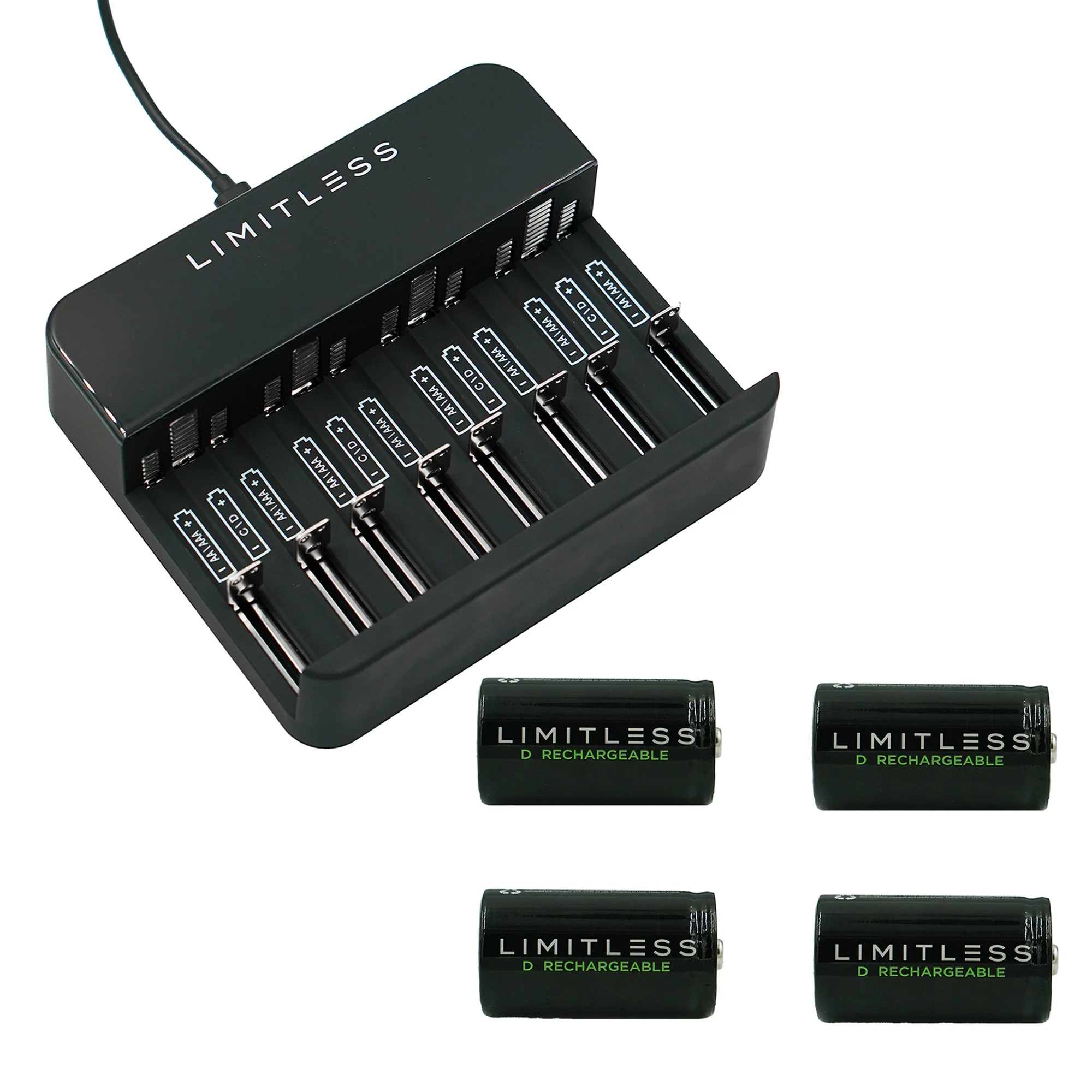 Universal NiMH Battery Charging System With Rechargeable Batteries - Image 9