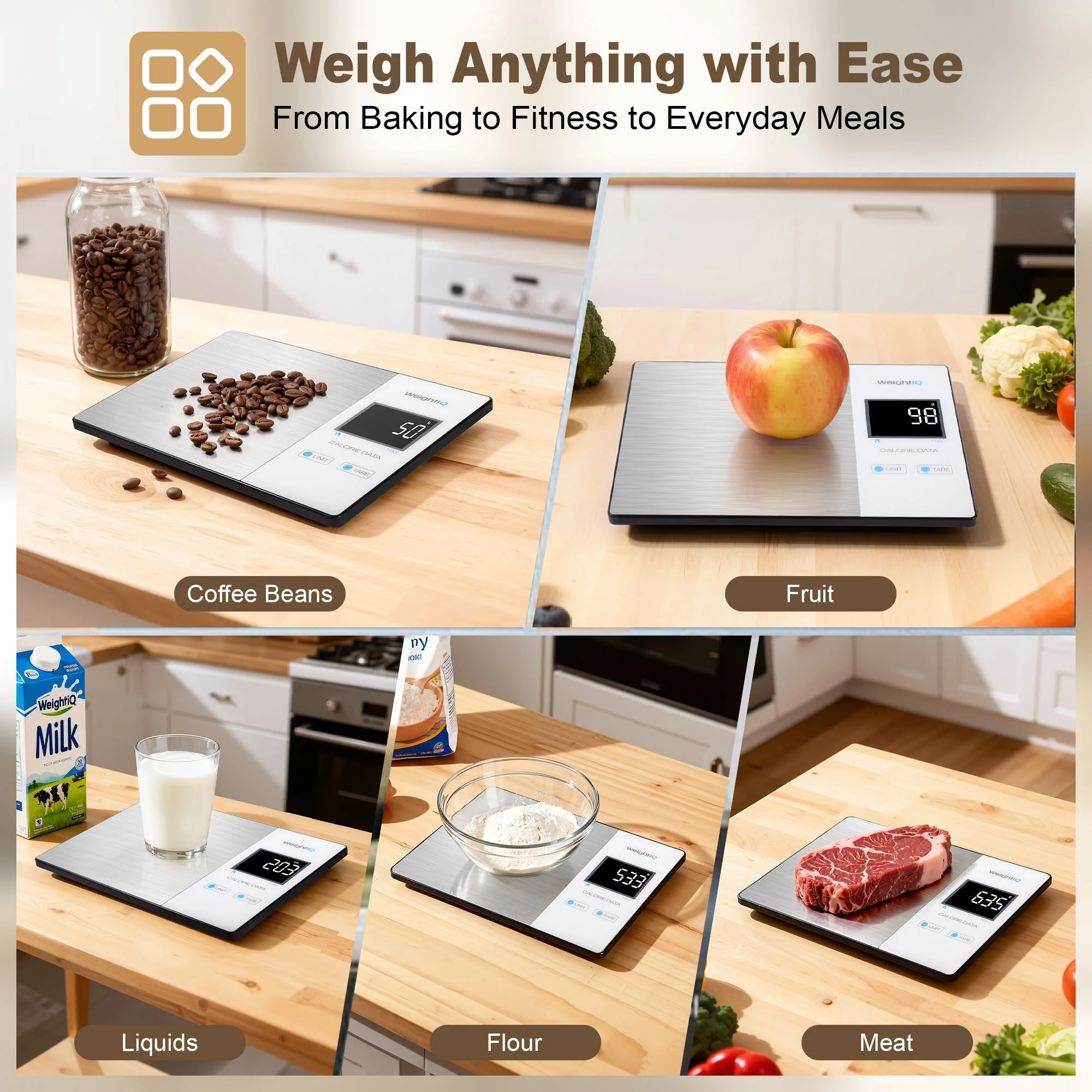 WeightIQ Smart Kitchen Scale - Image 4