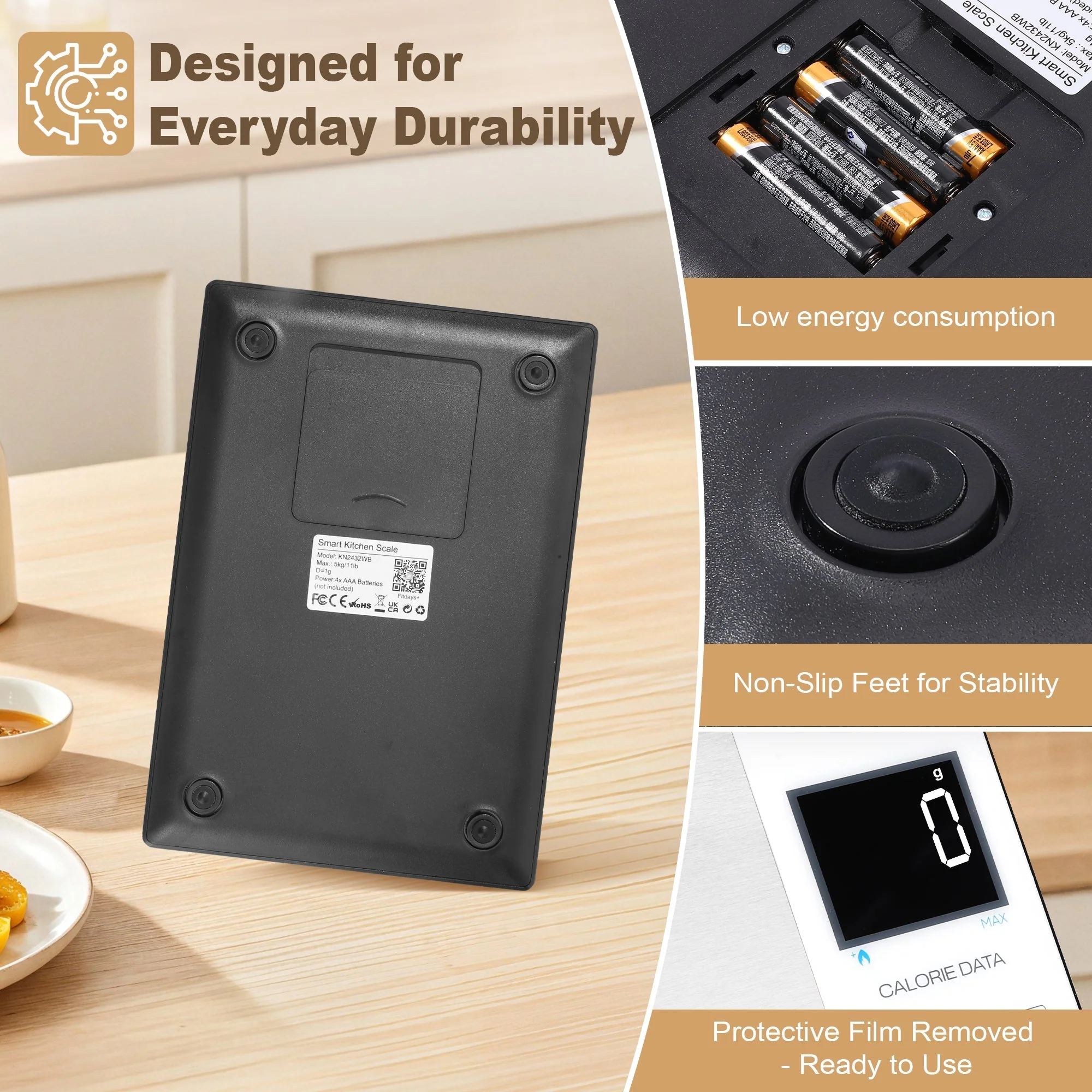 WeightIQ Smart Kitchen Scale - Image 9